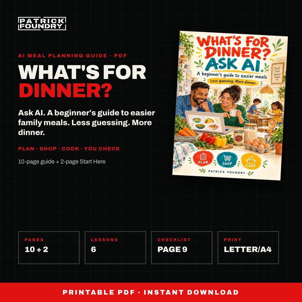 AI Meal Planning Guide for Beginners PDF cover preview