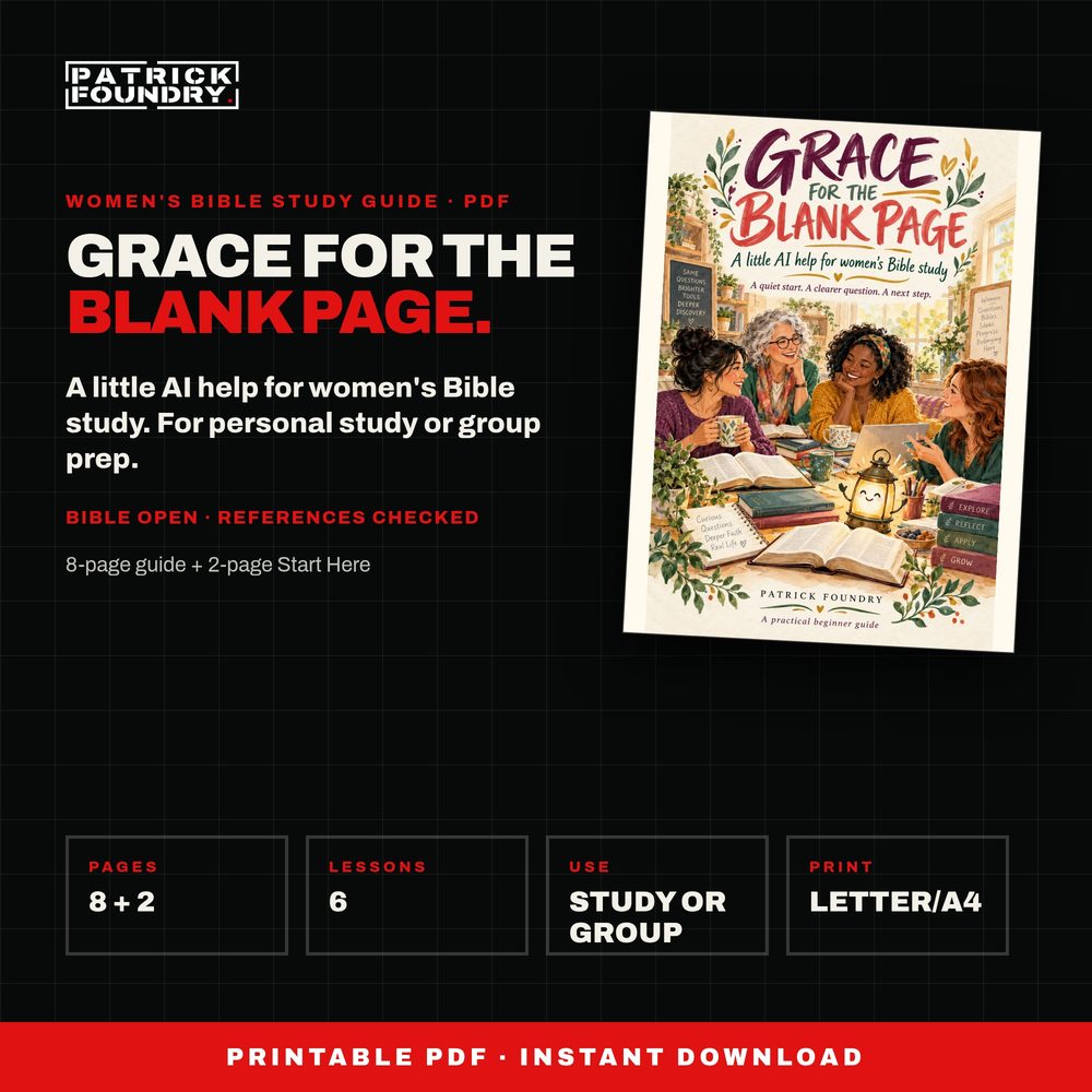 AI for Women’s Bible Study cover preview